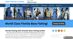 Desktop Screenshot of bassfishingfl.com