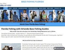 Tablet Screenshot of bassfishingfl.com
